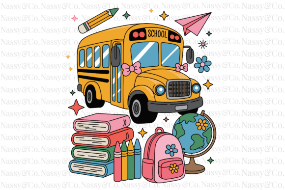 Cute Back to School Girls Coquette PNG: A Versatile Design for Creative Projects