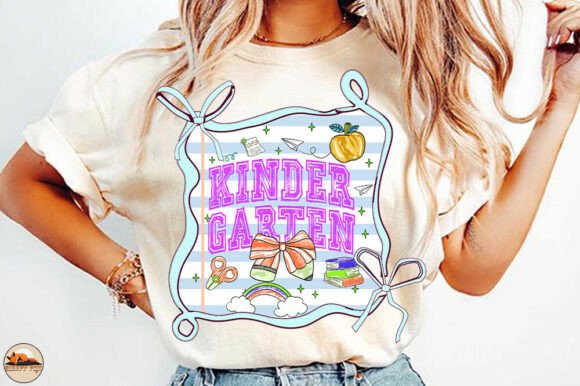Kinder Garten Png Back to School Preppy