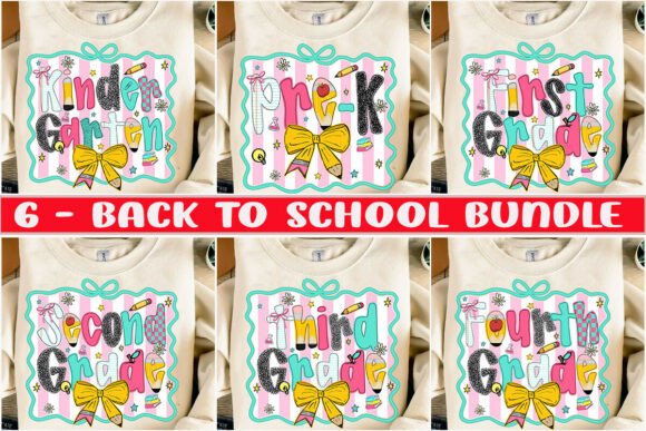 Preppy Pencil Bow PNG for Back to School