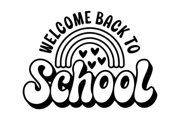 Retro Welcome Back to School Font